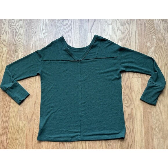 Michael Stars Los Angeles V-neck Sweater Women’s Size Large Soft‎ & Comfy - Picture 1 of 11